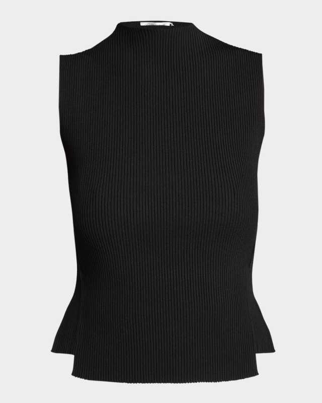 Sleeveless Rib Top